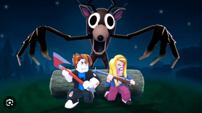 99 Nights In The Forest survival scene