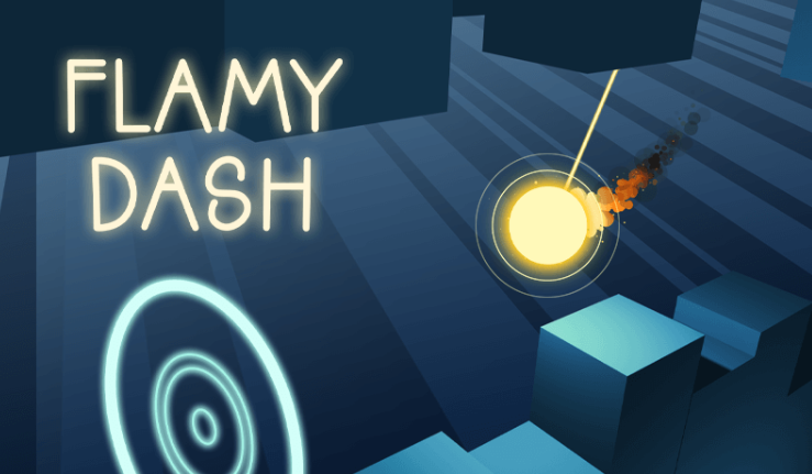 Flamy Dash fireball swing